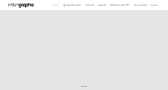 Desktop Screenshot of mmgraphic.com
